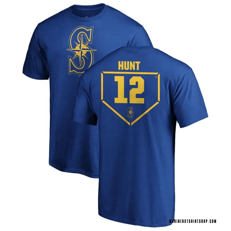Men's Blake Hunt Seattle Mariners RBI T-Shirt - Royal