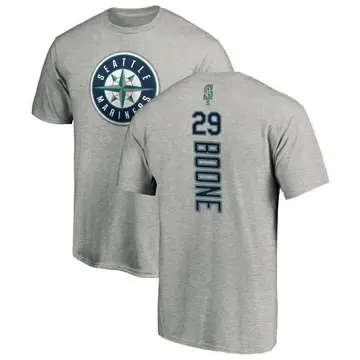 Men's Bret Boone Seattle Mariners Backer T-Shirt - Ash