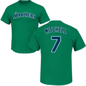 Men's Kevin Mitchell Seattle Mariners Roster Name & Number T-Shirt - Green