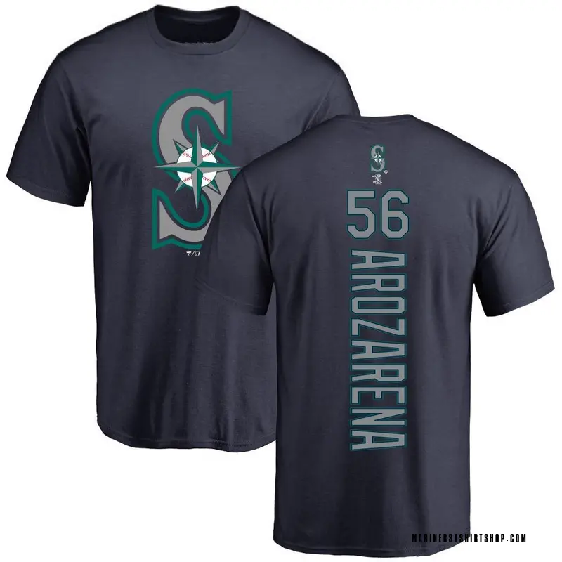 Men's Randy Arozarena Seattle Mariners Backer T-Shirt - Navy