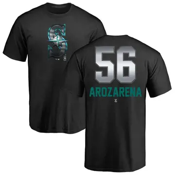 Men's Randy Arozarena Seattle Mariners Midnight Mascot T-Shirt - Black
