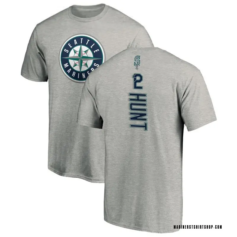 Youth Blake Hunt Seattle Mariners Backer T-Shirt - Ash