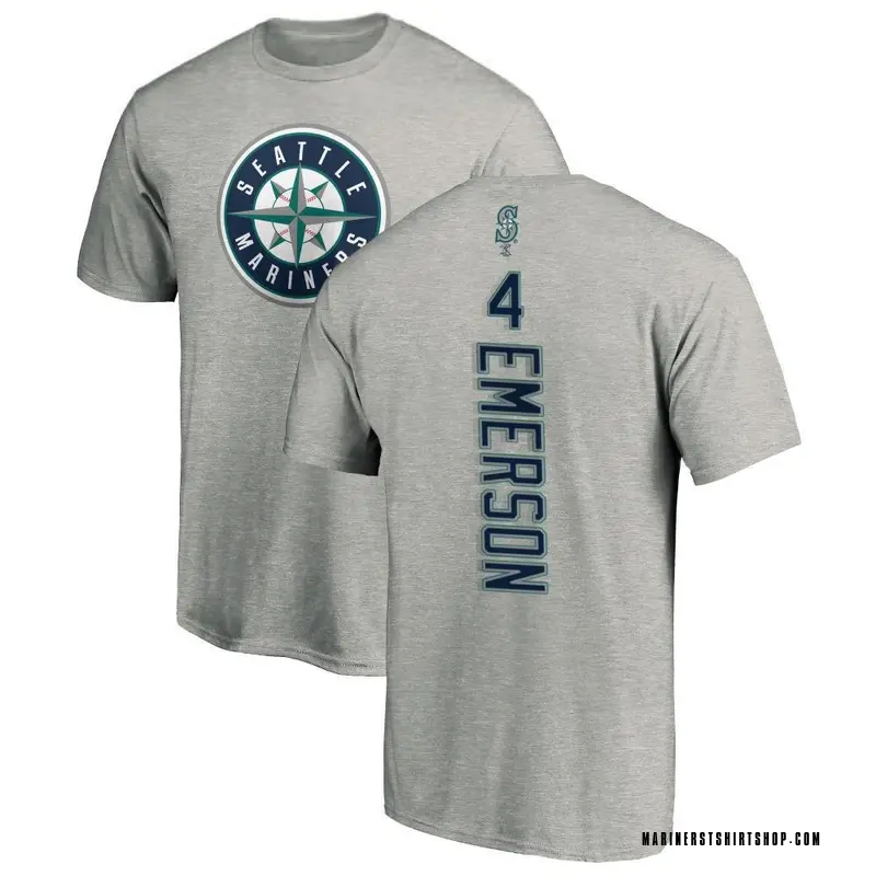 Youth Colt Emerson Seattle Mariners Backer T-Shirt - Ash