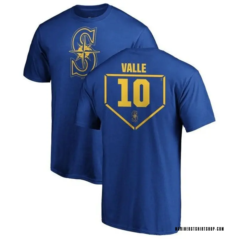 Youth Dave Valle Seattle Mariners RBI T-Shirt - Royal