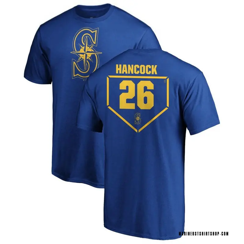 Youth Emerson Hancock Seattle Mariners RBI T-Shirt - Royal