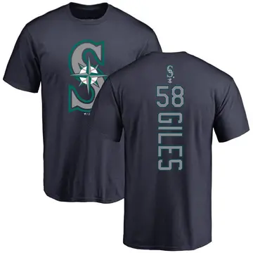 Youth Ken Giles Seattle Mariners Backer T-Shirt - Navy
