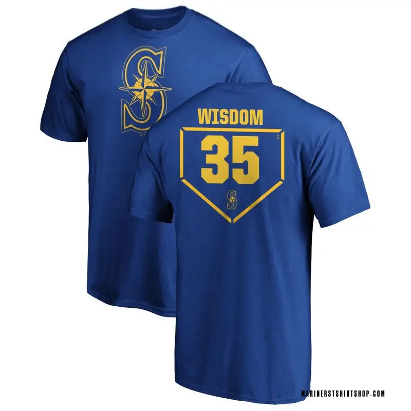 Youth Patrick Wisdom Seattle Mariners RBI T-Shirt - Royal