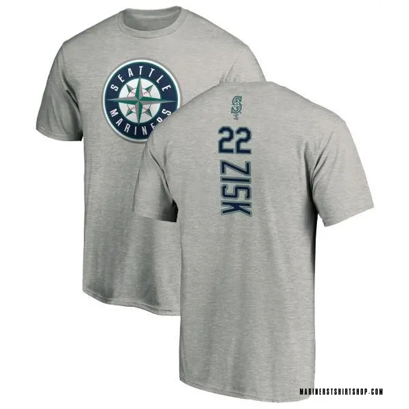 Youth Richie Zisk Seattle Mariners Backer T-Shirt - Ash