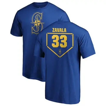 Youth Seby Zavala Seattle Mariners RBI T-Shirt - Royal